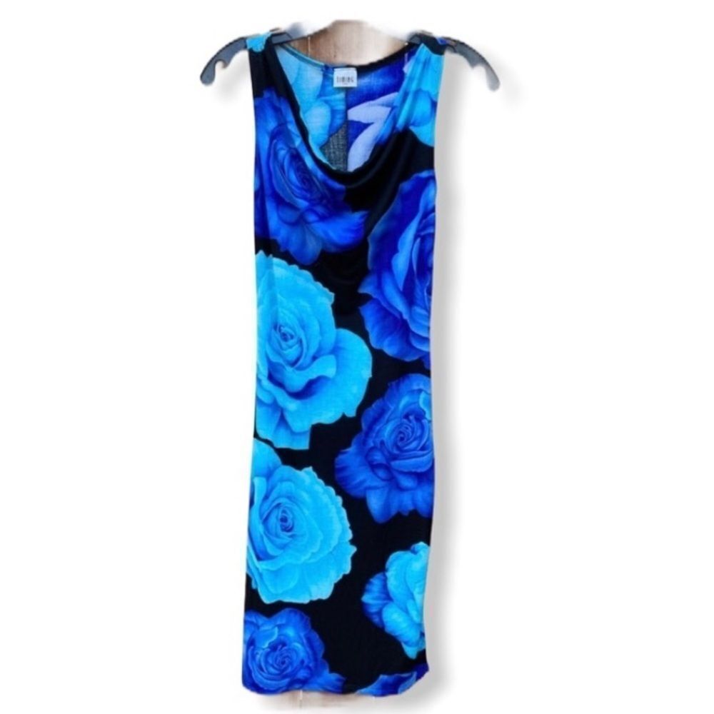 Timing‎ Blue Floral Dress